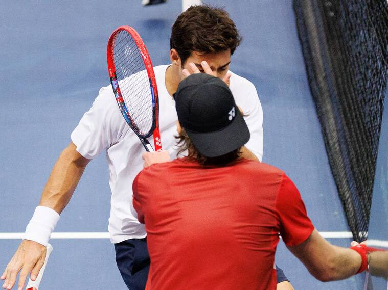 Cristian Garin fue agredido en Copa Davis | Getty Images