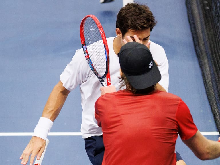 Cristian Garin fue agredido en Copa Davis | Getty Images
