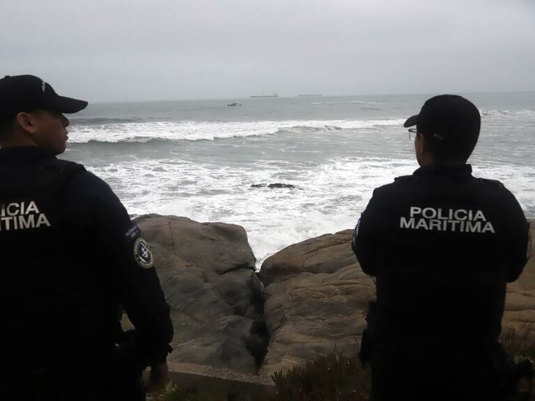 Pescador desaparece en borde costero de Playa Ancha