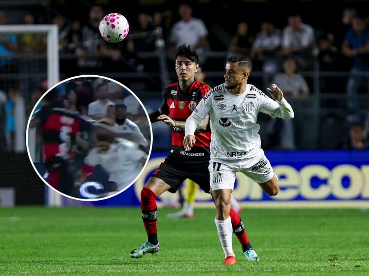 Erick Pulgar hizo enojar a Neymar con un duro manotazo y el brasileño no perdonó: doblete para amargar al Flamengo
