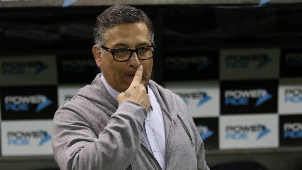 31 de Agosto del 2019/SANTIAGO Ronald Fuentes, durante el partido valido por la sexta fecha de la segunda rueda del campeonato nacional, disputado entre los equipos de Audax Italiano vs Union Española, jugado en el estadio Bicentenario de La Florida. 
FOTO: MARCO MUGA/AGENCIAUNO