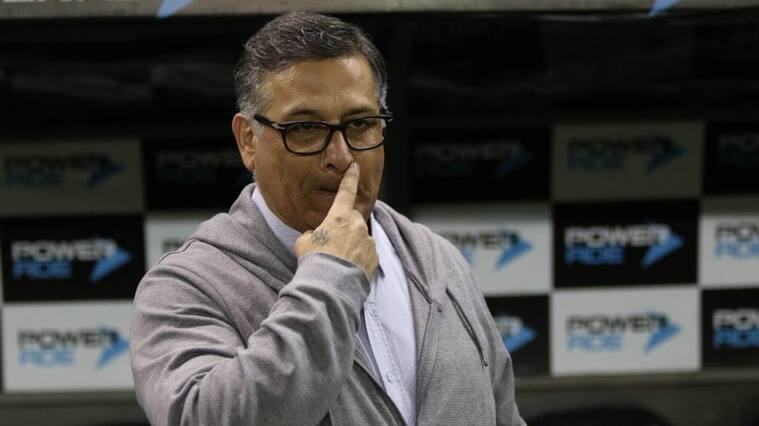 31 de Agosto del 2019/SANTIAGO Ronald Fuentes, durante el partido valido por la sexta fecha de la segunda rueda del campeonato nacional, disputado entre los equipos de Audax Italiano vs Union Española, jugado en el estadio Bicentenario de La Florida.
FOTO: MARCO MUGA/AGENCIAUNO