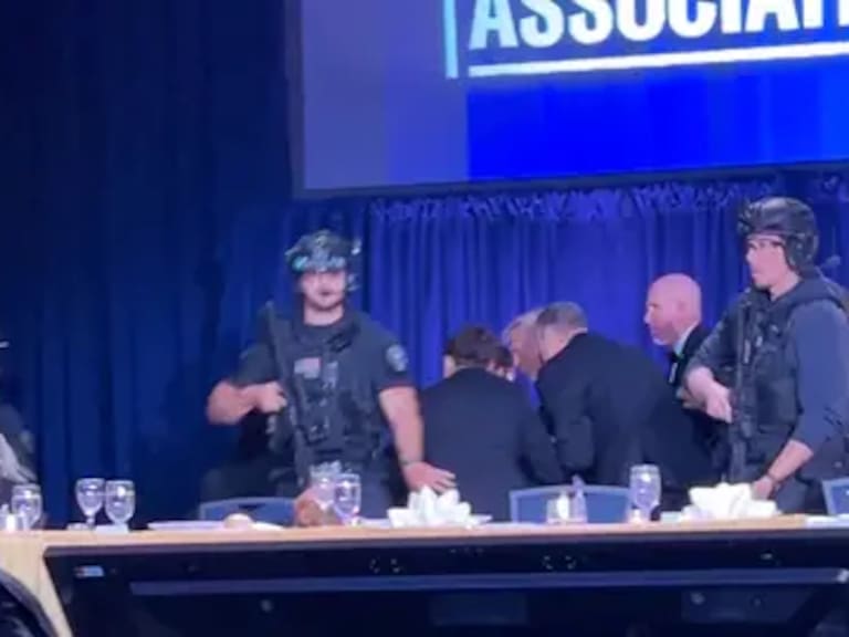 De gala a tensión en minutos: así se vivió el tiroteo en cena con corresponsales en Washington
