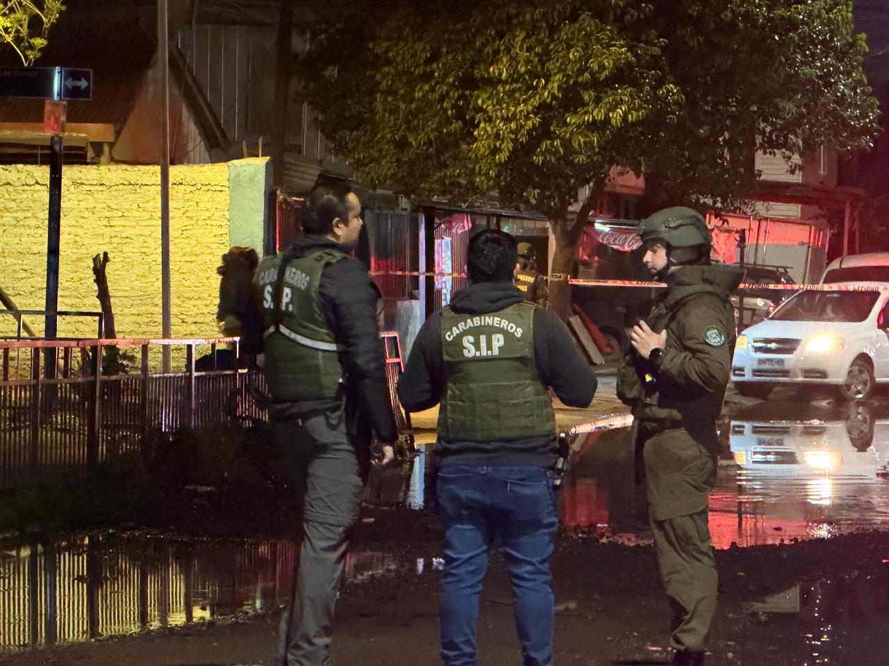 Niña baleada en Cerro Navia