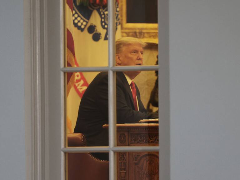Donald Trump en la Casa Blanca