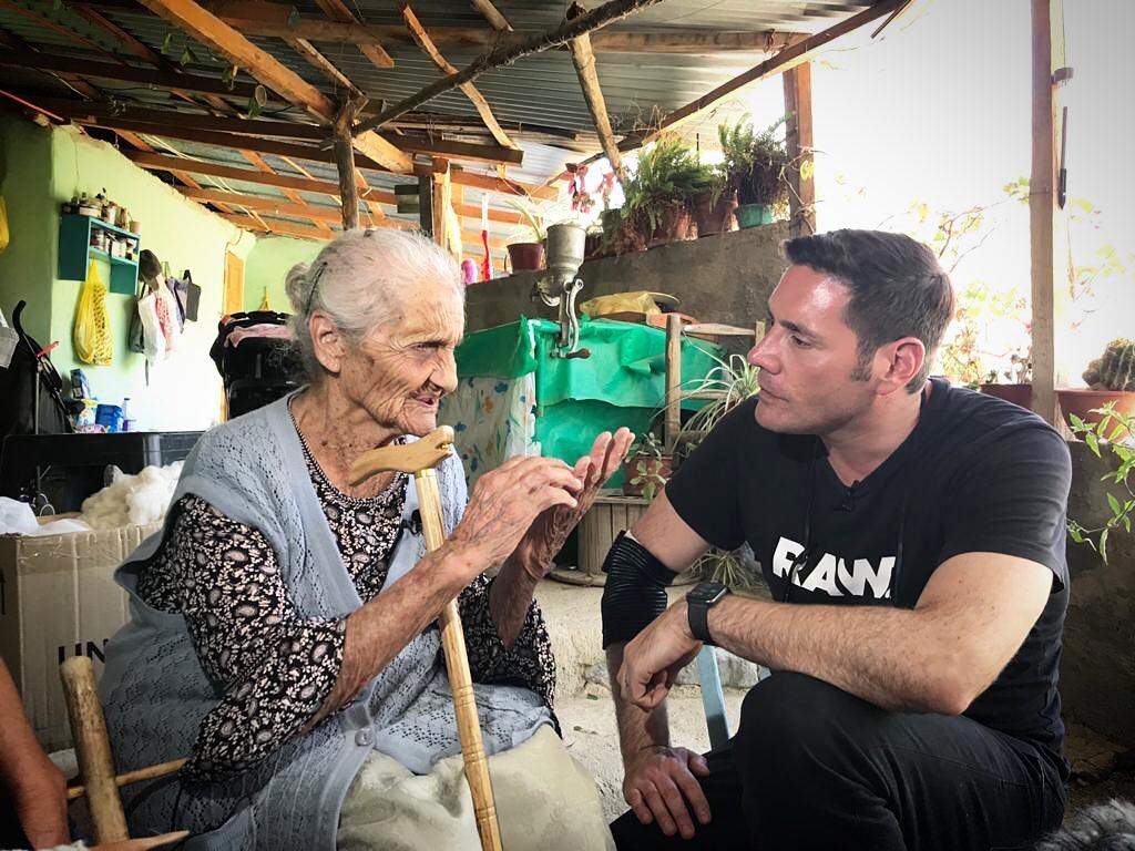 Francisco Saavedra y la señora  Uberlinda de Tulahuen