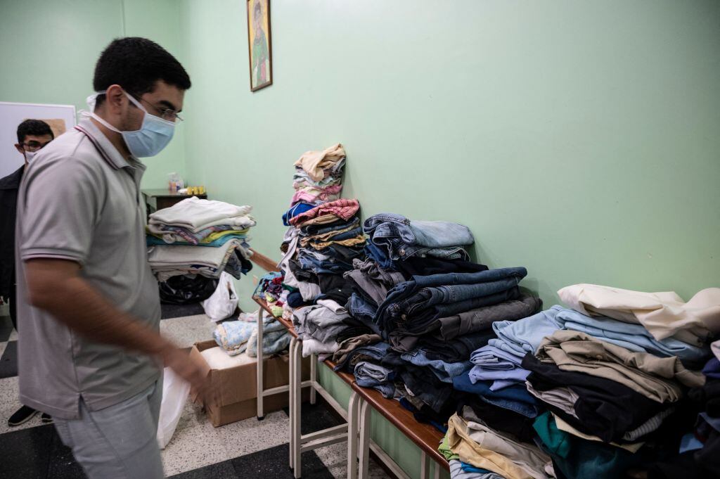Ayuda humanitaria se prepara en el barrio El Buen Pastor de Mérida