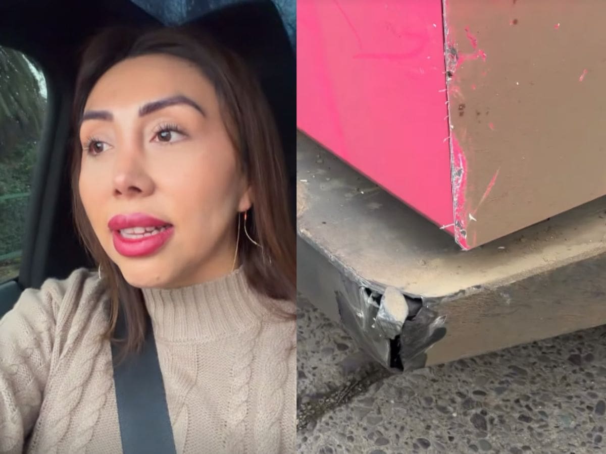 Tras ayudar en el norte de Chile: Naya Fácil protagoniza insólito accidente vehicular