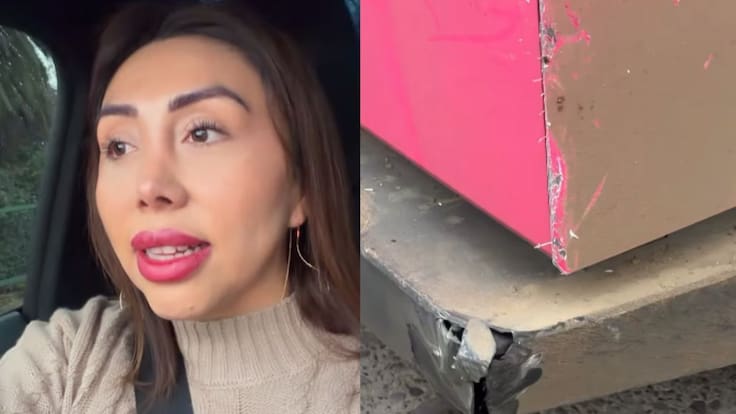 Tras ayudar en el norte de Chile: Naya Fácil protagoniza insólito accidente vehicular