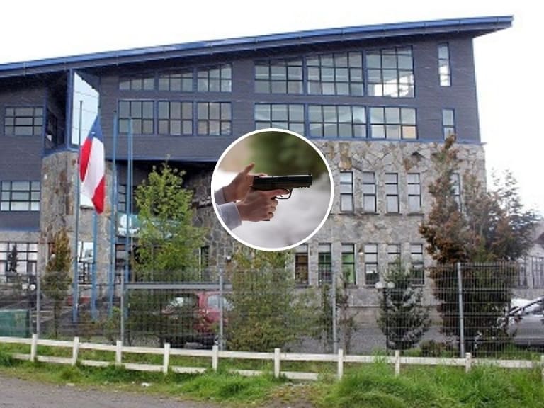 Detienen a tres estudiantes por porte de armas al interior de liceo en Puerto Montt