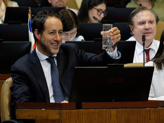 17 DE NOVIEMBRE DE 2022/VALPARAISO
El diputado Cristóbal Urruticoechea, durante la Sesión de la Cámara de Diputados, que discute el proyecto de Ley de Presupuestos 2023.
FOTO: LEONARDO RUBILAR CHANDIA/AGENCIAUNO