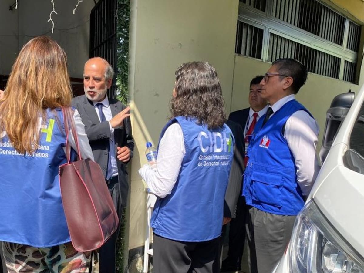 Perú: CIDH visita al presidente depuesto Pedro Castillo