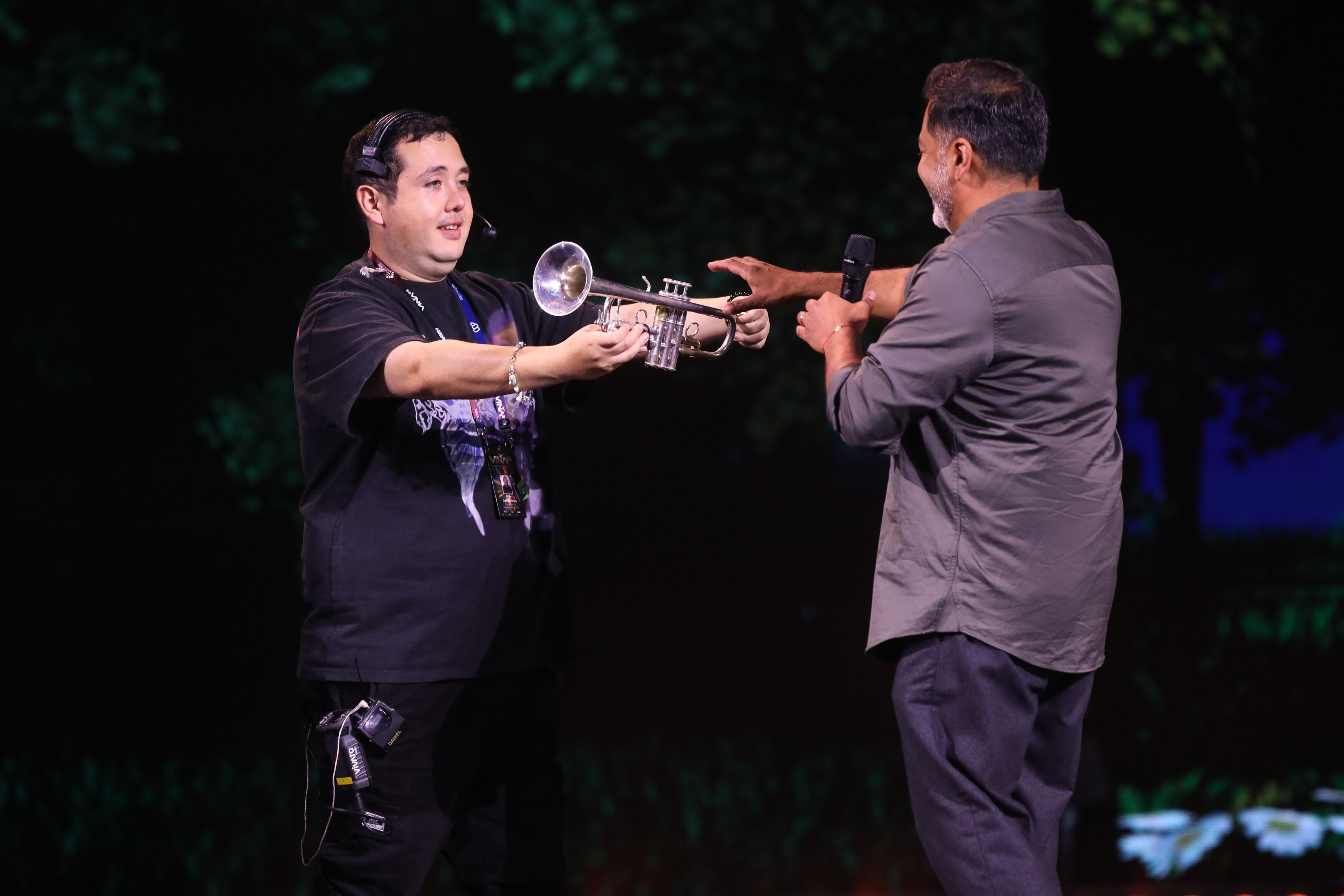 01 DE MARZO DE 2025 / VIÑA DEL MAR Presentación de Pedro Ruminot durante la Sexta Noche del 64 Festival Internacional de la Canción Viña 2025 en la Quinta Vergara 
FOTO: DIEGO MARTIN/AGENCIAUNO