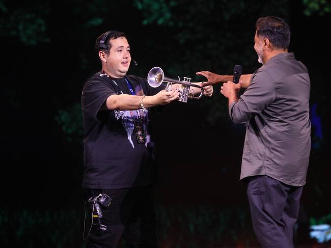 01 DE MARZO DE 2025 / VIÑA DEL MAR
Presentación de Pedro Ruminot durante la Sexta Noche del 64 Festival Internacional de la Canción Viña 2025 en la Quinta Vergara
FOTO: DIEGO MARTIN/AGENCIAUNO