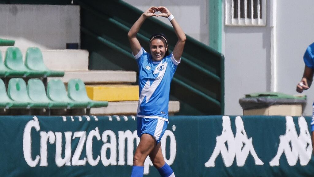 Camila Sáez anotó en el último partido del Rayo Vallecano en la Primera División de España