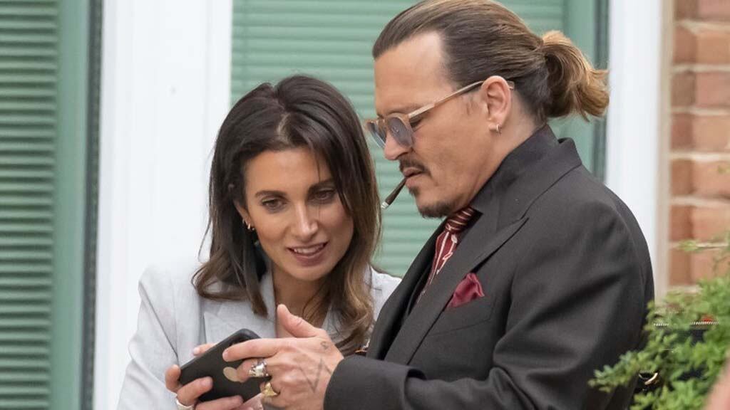 Johnny Depp y Joelle Rich
