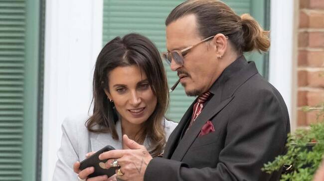 Johnny Depp y Joelle Rich