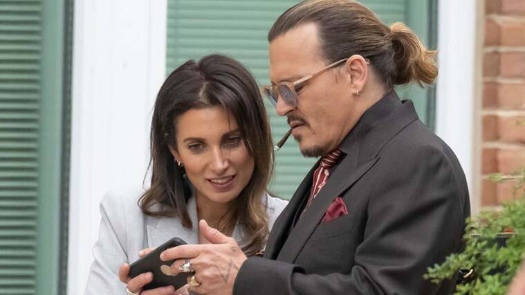 Johnny Depp y Joelle Rich