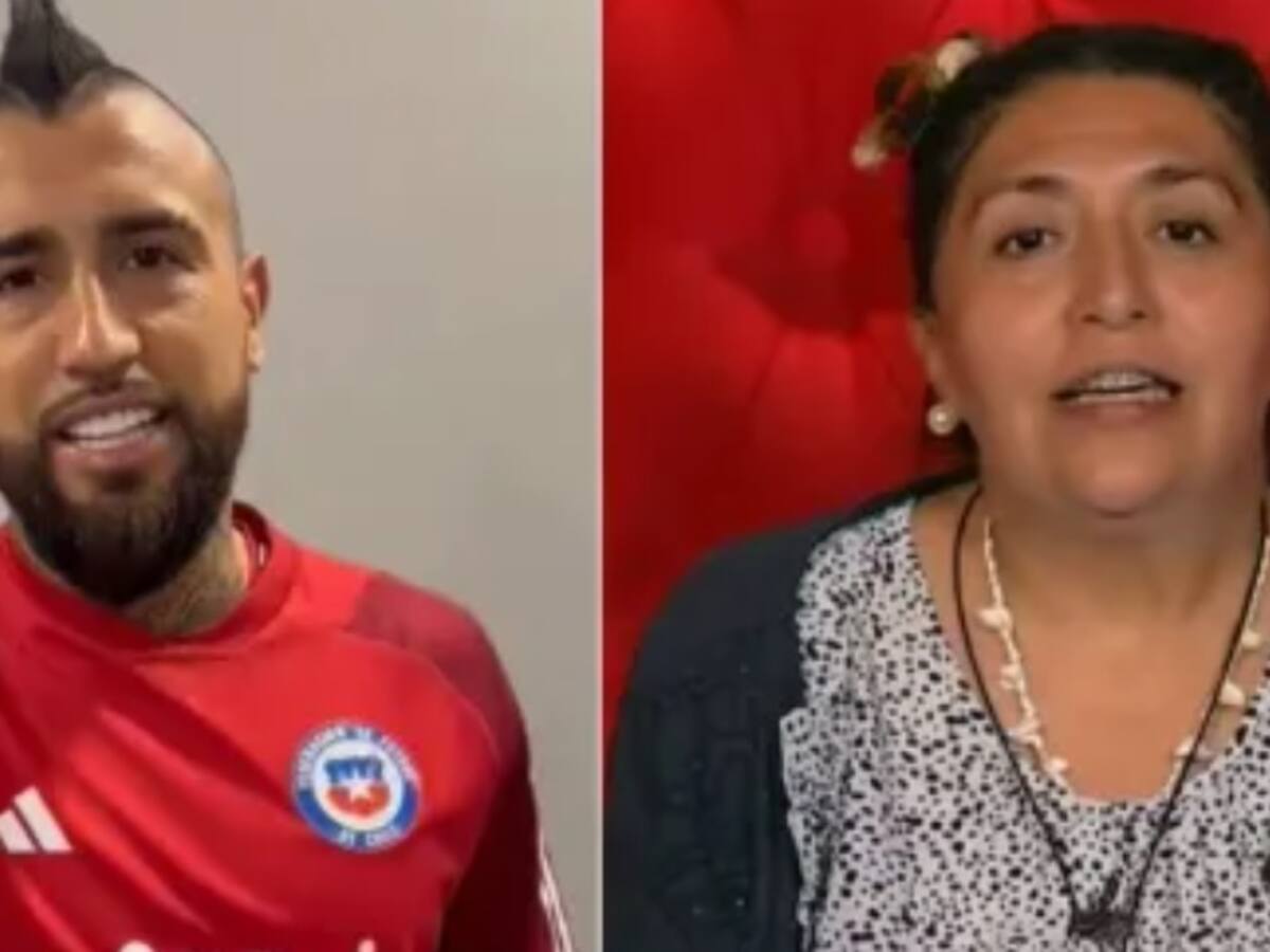 ¡El King es lulo! Arturo Vidal tuvo emotivo gesto con Pincoya antes del partido contra Uruguay