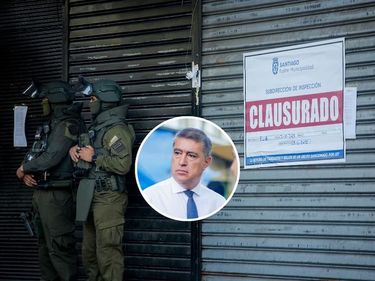 Desbordes destaca clausura de 790 locales en barrio Franklin: “Algunos estaban tomados o subarrendados a la mala”