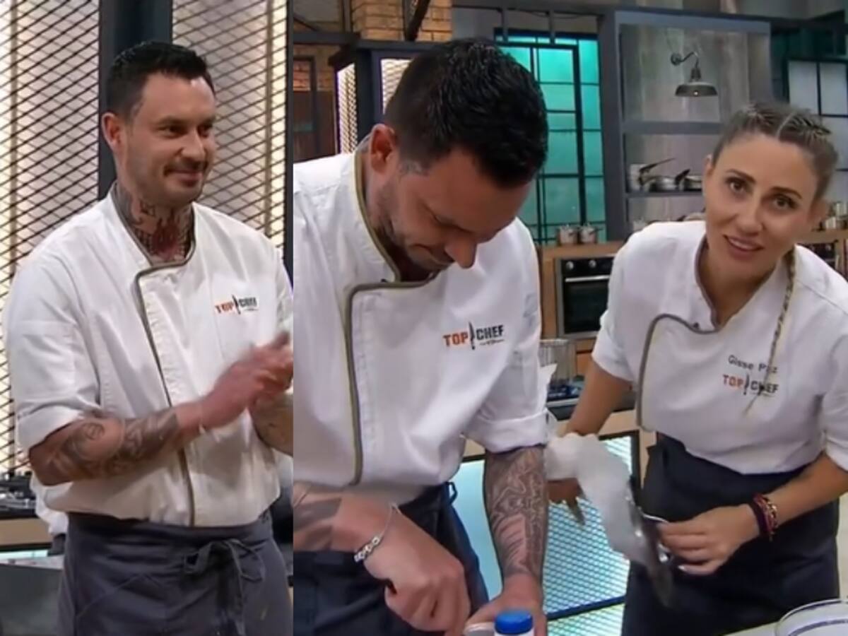 ¿Volverán a ser pareja? Gisella Gallardo y Mauricio Pinilla protagonizan coquetos momentos en “Top Chef VIP”