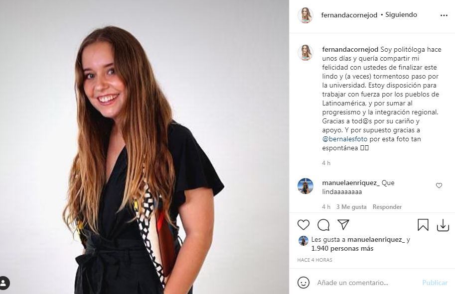 Fernanda Cornejo | Instagram