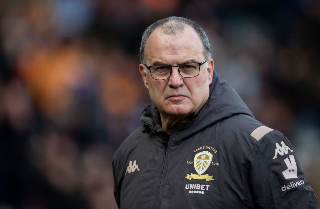El entrenador rosarino Marcelo Bielsa
