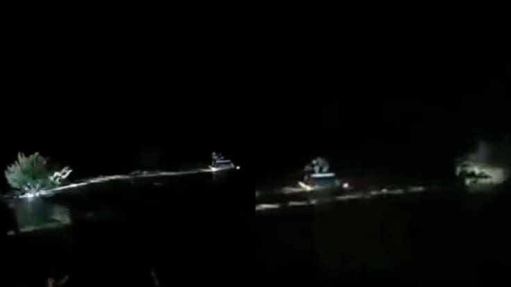 Vehículo con 4 ocupantes en su interior fue arrastrado por las aguas del Estero Salala