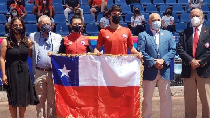 Catalina Soto y Eduardo Cisternas serán los abanderados de Chile en los Panamericanos Junior de Cali