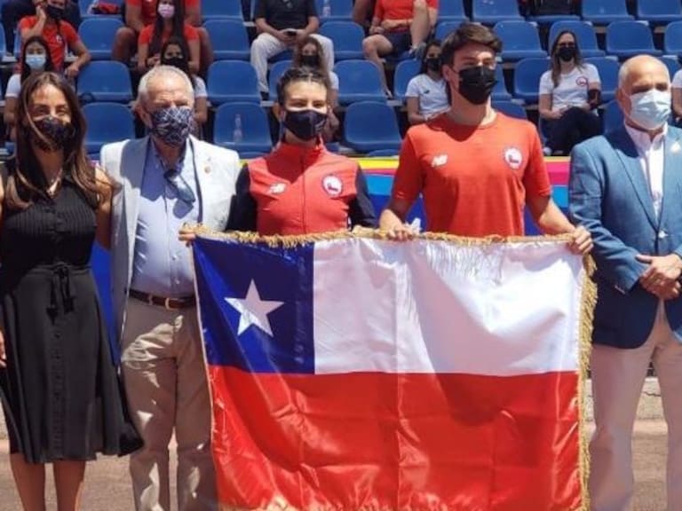 Catalina Soto y Eduardo Cisternas serán los abanderados de Chile en los Panamericanos Junior de Cali