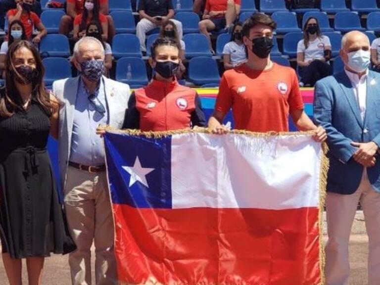 Catalina Soto y Eduardo Cisternas serán los abanderados de Chile en los Panamericanos Junior de Cali