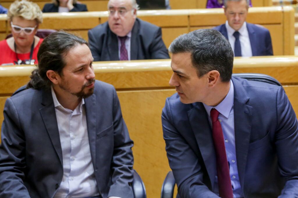 Pablo Iglesias y Pedro Sánchez