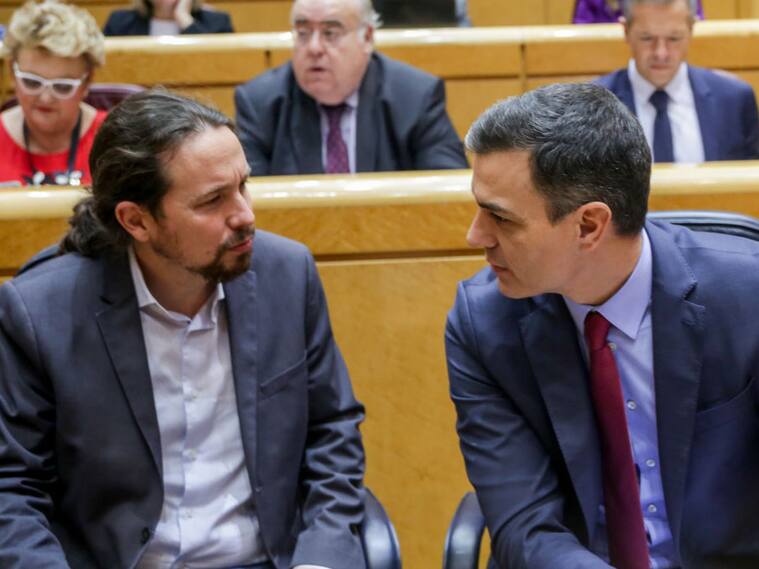 Pablo Iglesias y Pedro Sánchez
