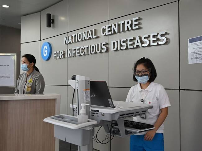 El centro nacional de enfermedades infecciosas de Singapur