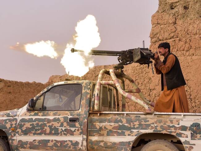 Milicia "Sangorians" entrena para combatir talibanes en Lashkar Gah