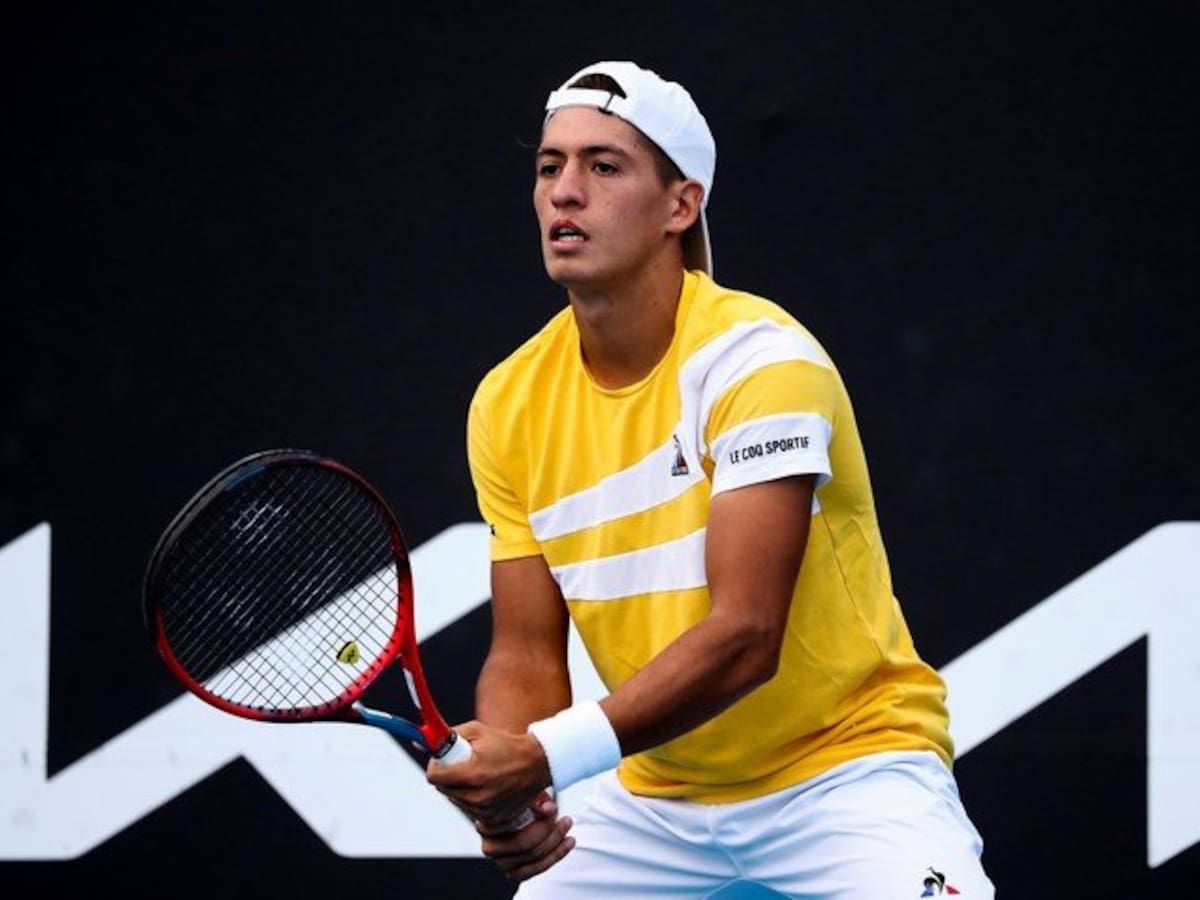 Sebastián Báez sufrió ante el brasileño Monteiro para instalarse en las semifinales del Chile Open