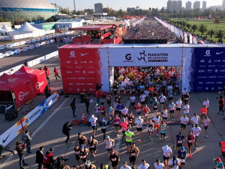 Maratón de Santiago 2023: Kenia se apoderó de los podios en los 42 kilómetros