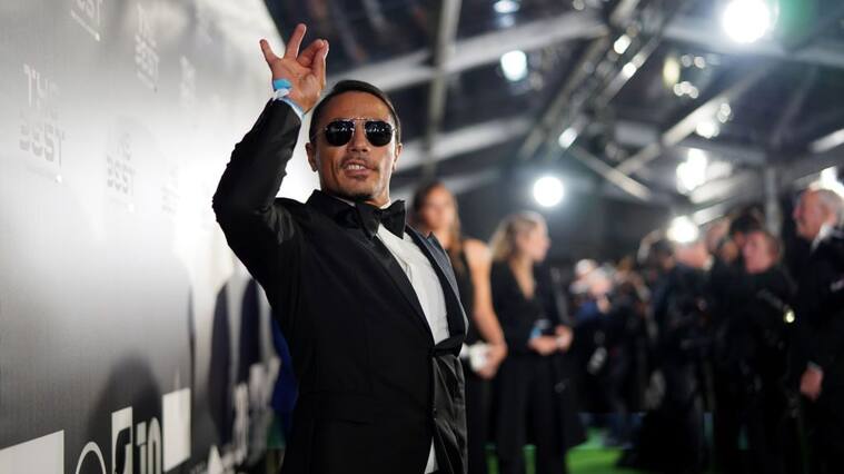 MILAN, ITALY - SEPTEMBER 23: Nurset Gokcecaka "Salt Bae" arrives on the green carpet ahead of The Best FIFA Football Awards 2019 at Teatro alla Scala on September 23, 2019 in Milan, Italy. (Photo by Simon Hofmann - FIFA/FIFA via Getty Images)