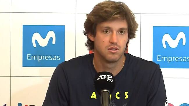 Nicolás Jarry afronta ser el tenista con mejor ranking de Chile: "Me lo tomo sólo como un número"