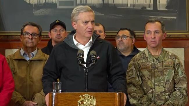Presidente Kast en la Región de Coquimbo | Captura de pantalla