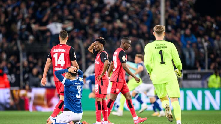 Batacazo histórico: equipo de la Tercera División elimina a Bayer Leverkusen y jugará la final de la Copa de Alemania
