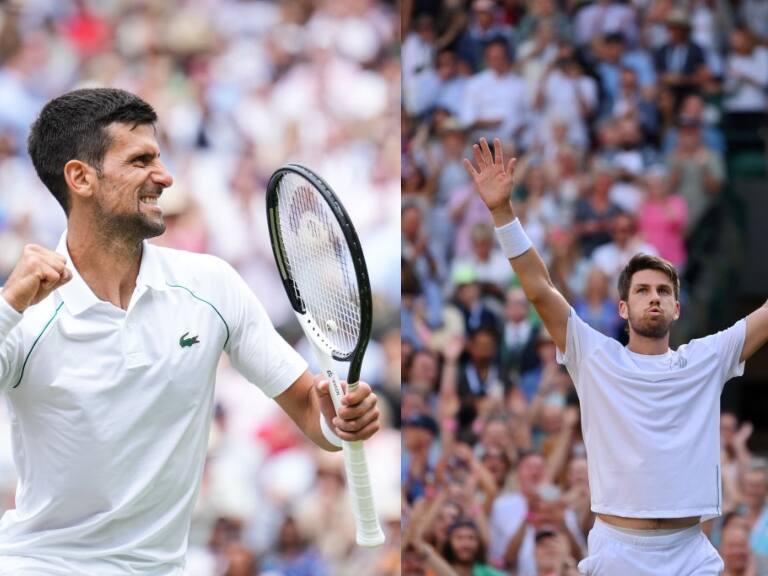Novak Djokovic remonta ante Jannik Sinner y ahora irá por Cameron Norrie en las semifinales de Wimbledon