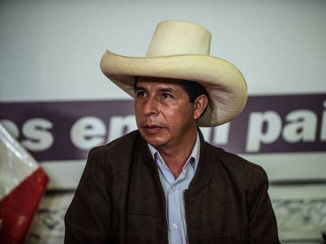 El mandatario electo de Perú, Pedro Castillo