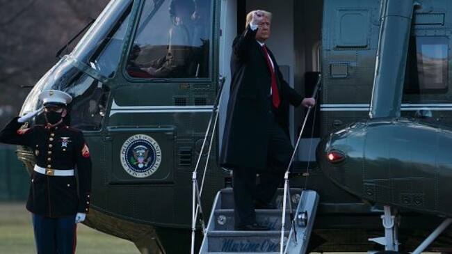 Donald Trump tras dejar la presidencia de Estados Unidos