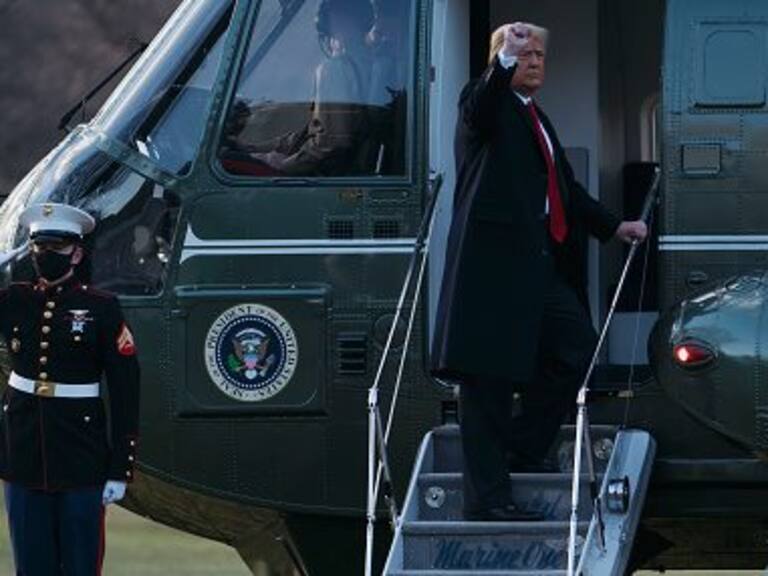 Donald Trump tras dejar la presidencia de Estados Unidos