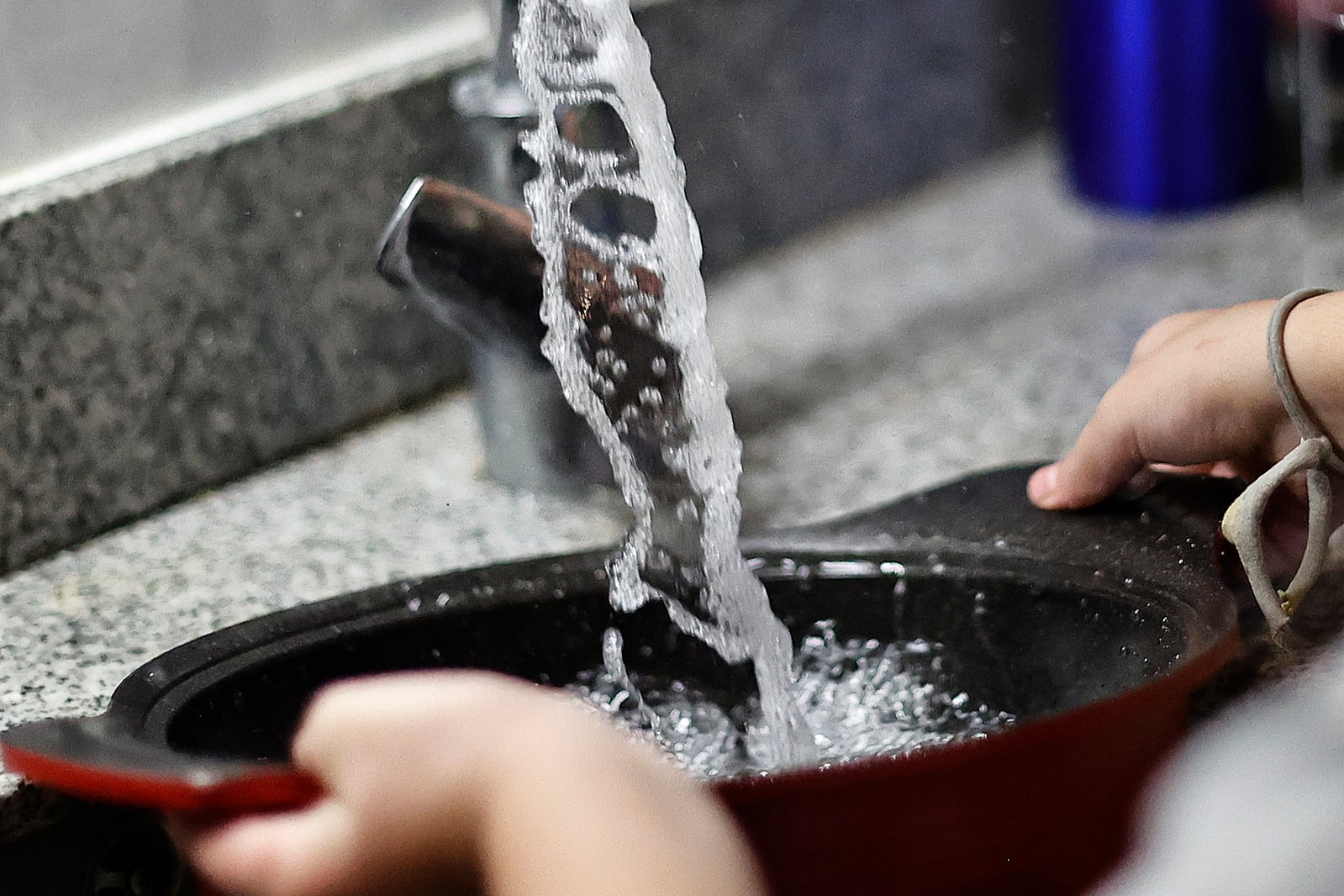 Corte de agua potable en Santiago