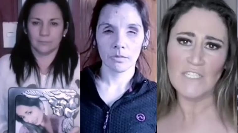Nabila Rifo, Paula Correa y Belén Mora