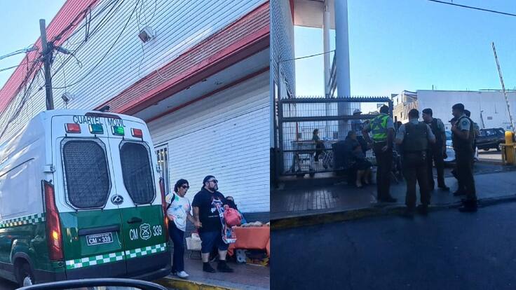 ACTUALIZACIÓN: Mujer sorprendida robando vuelve con hombres armados y balean a guardia de supermercado