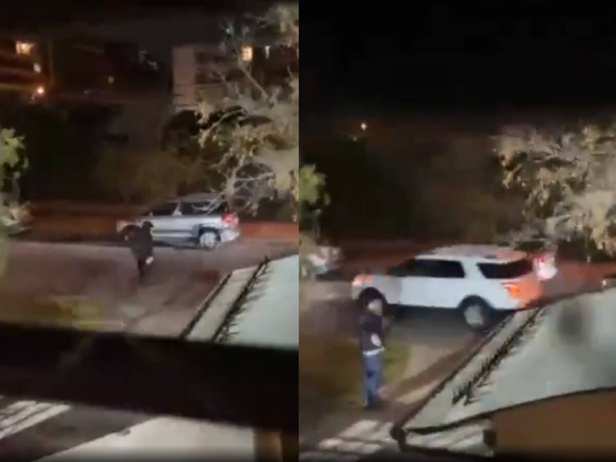 “Estábamos en un forcejeo, cuando llegó otro auto”: habla víctima de portonazo que fue interrumpido por otro portonazo en Ñuñoa