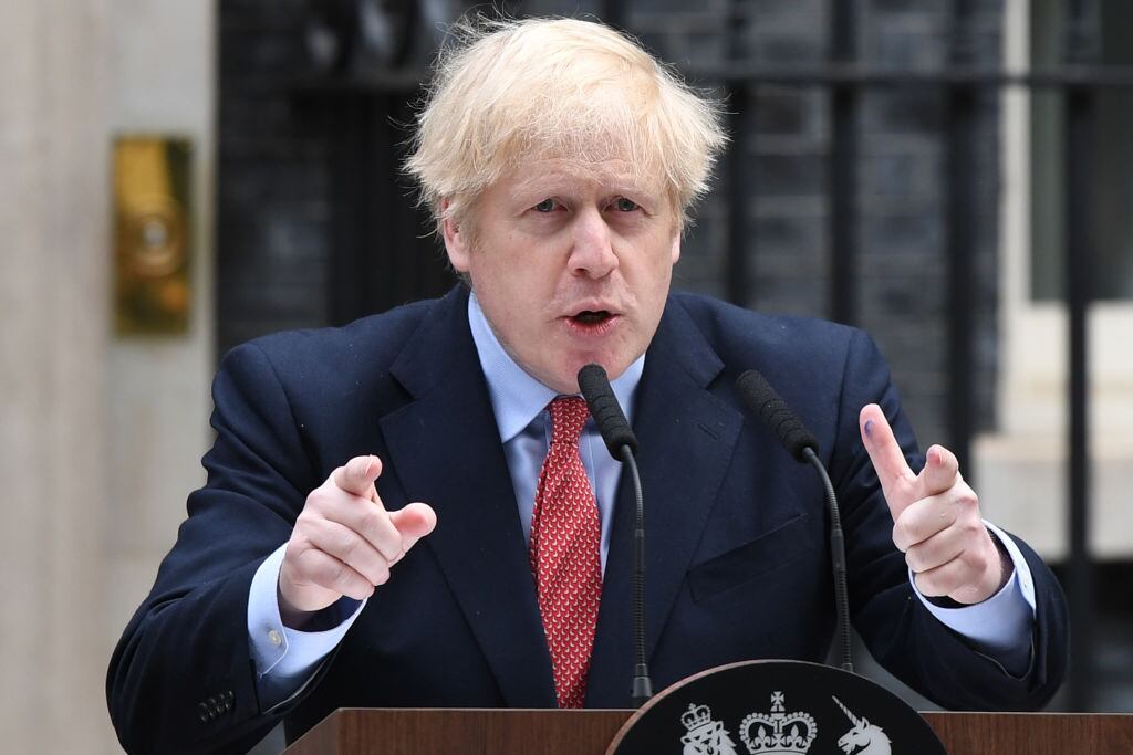 El gobernante británico Boris Johnson